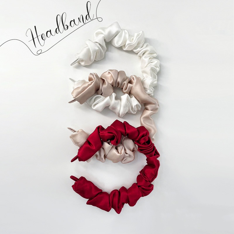 Luxury Natural Skincare - 100% Natural Mulberry Silk Headband For