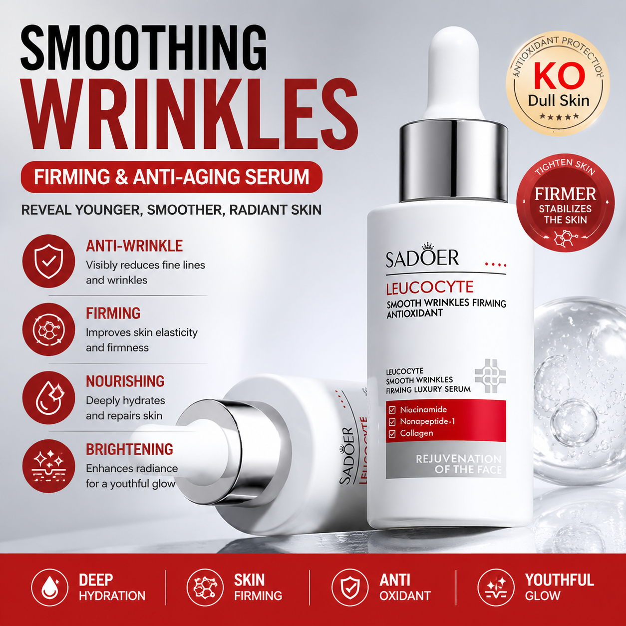 Luxury Skincare & Spa - White Blood Cell Wrinkle Smoothing and