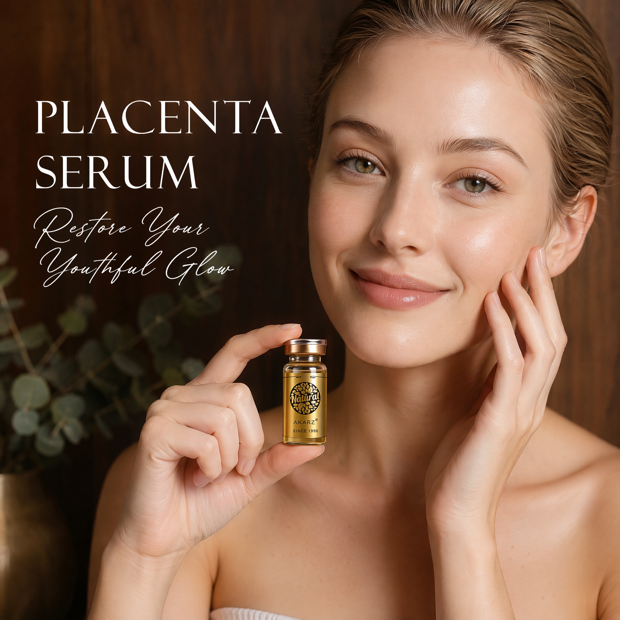 AKARZ Placenta Serum Moisturiz - Placenta Extract Serum avis et prix
