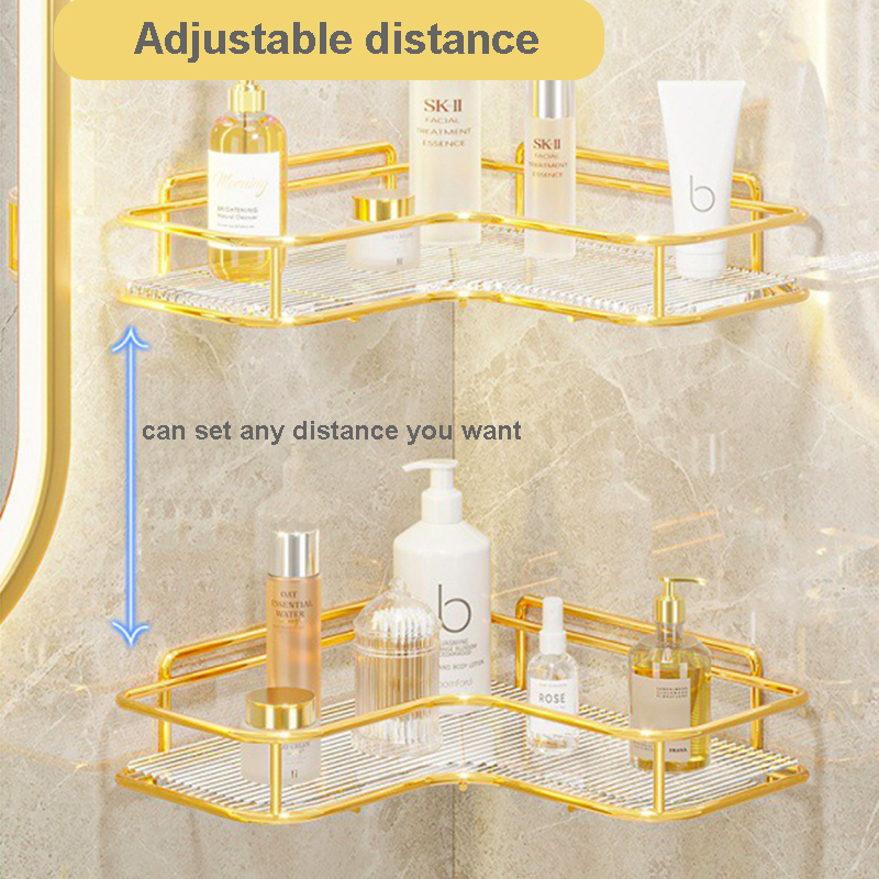 Luxury Acrylic Bathroom Shelf  - Luxury Skincare Accessories avis et prix