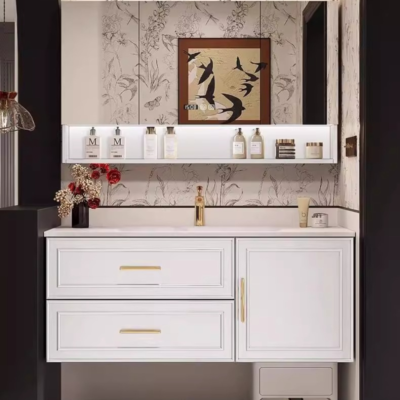 Modern Mirror Bathroom Cabinet - Luxury Skincare Accessories avis et prix