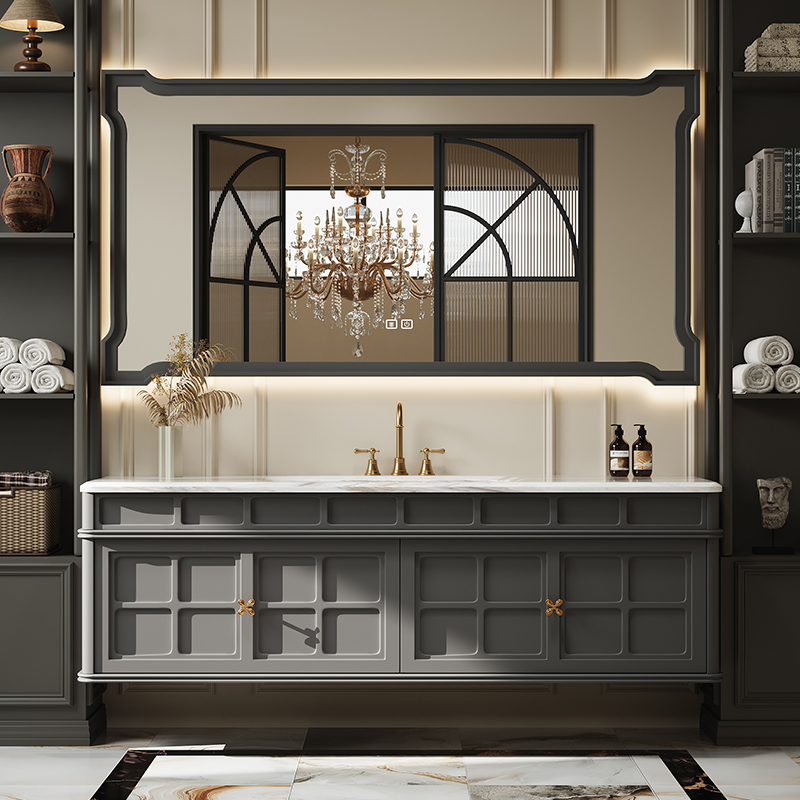 French Retro Bathroom Cabinet  - Luxury Skincare & Spa avis et prix