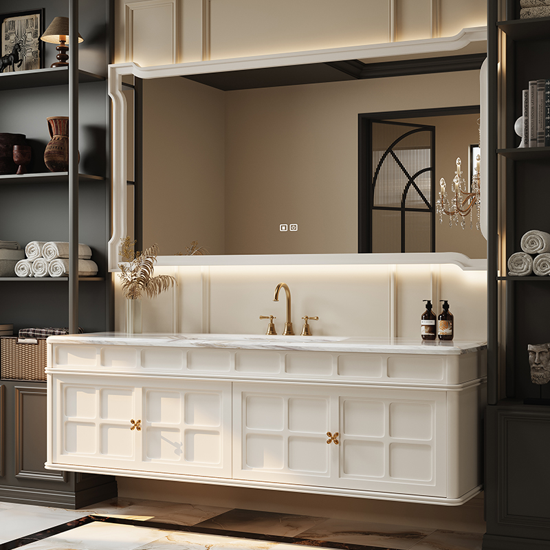 French Retro Bathroom Cabinet  - Luxury Skincare & Spa avis et prix