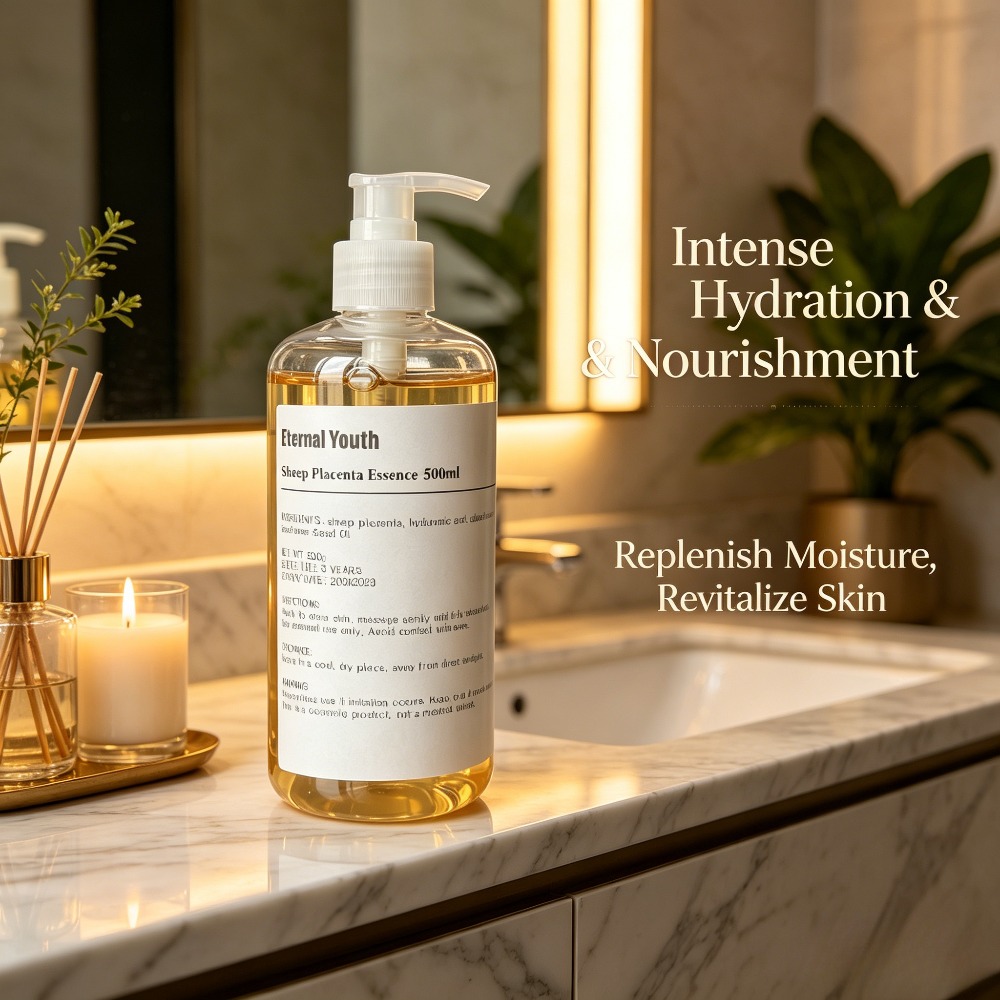 500ml Sheep Placenta Essence L - Placenta Extract Serum avis et prix