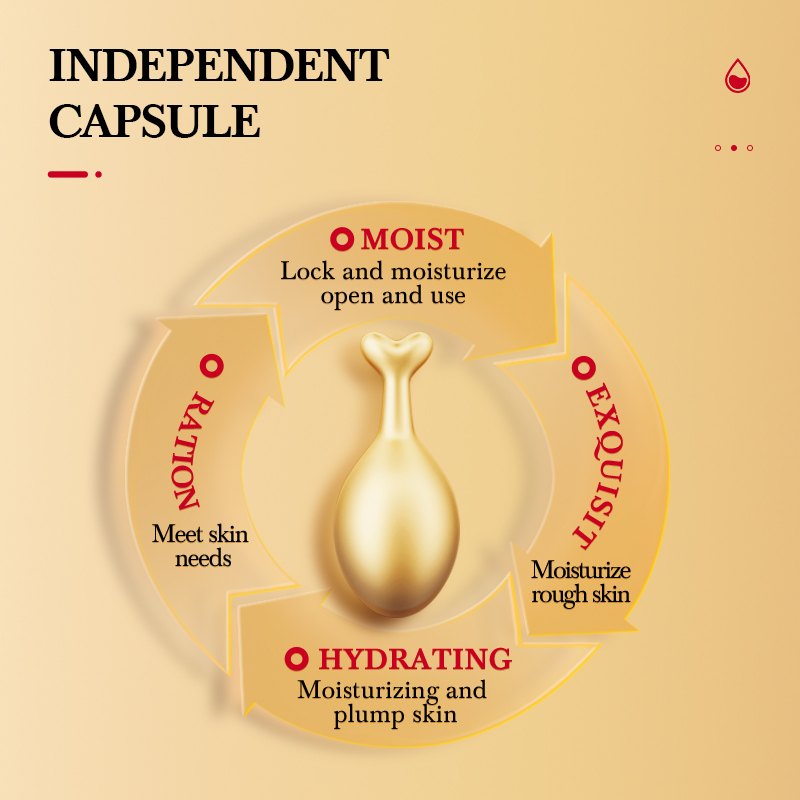 25pcs Boseine Face Serum Capsu - Placenta Extract Serum avis et prix
