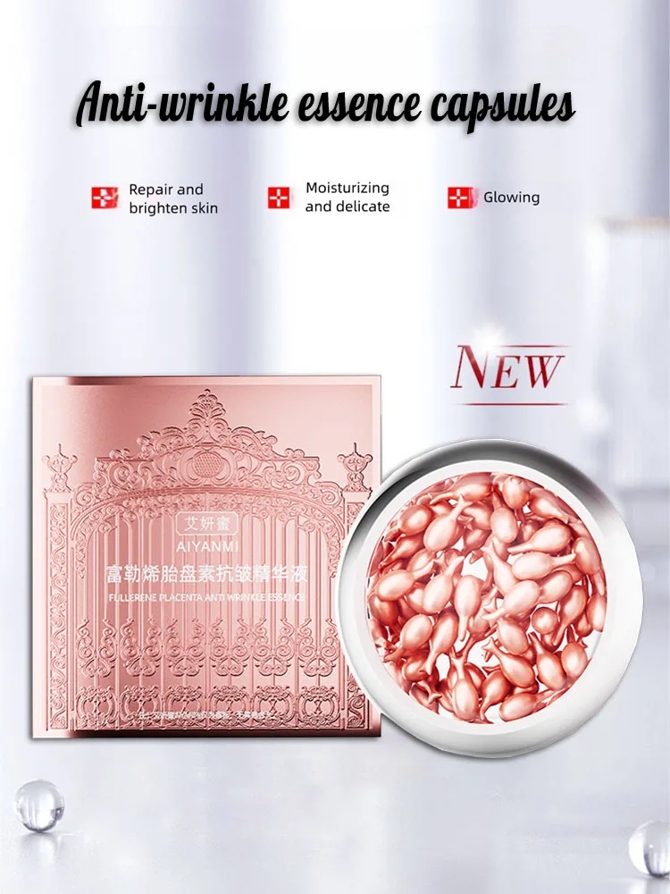 30 Capsules Fullerene Placenta - Placenta Extract Serum avis et prix