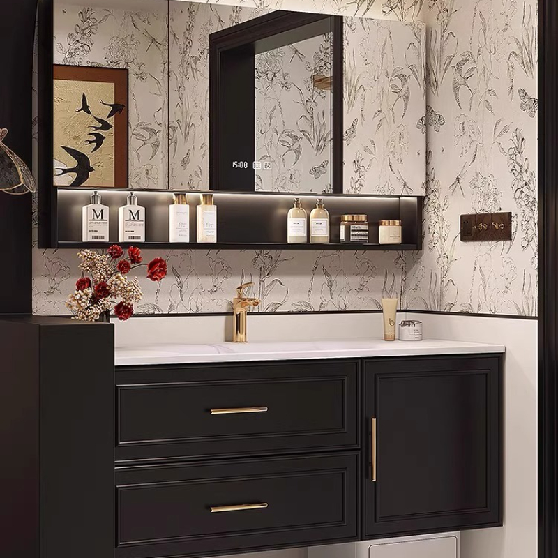 Modern Mirror Bathroom Cabinet - Luxury Skincare Accessories avis et prix