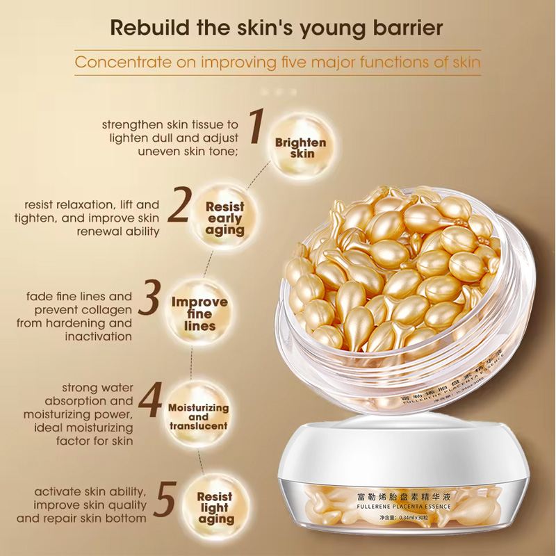 Fullerene Placenta Capsule Ess - Placenta Extract Serum avis et prix