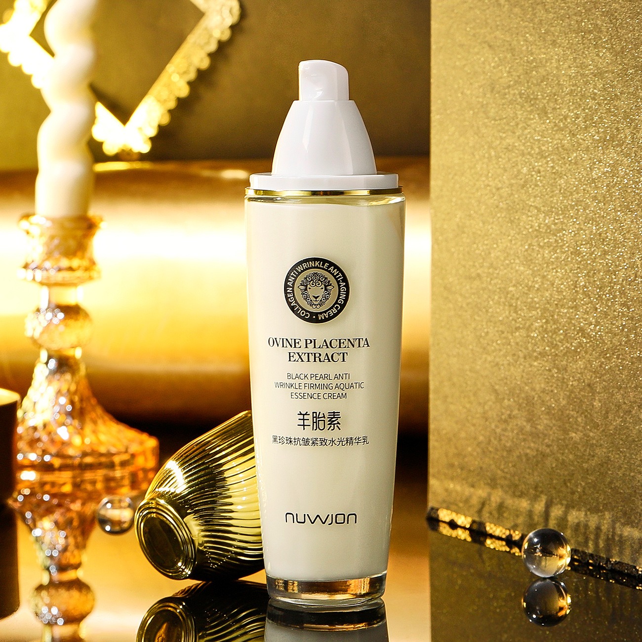 120g Anti-Aging Face Lotion Sh - Placenta Extract Serum avis et prix