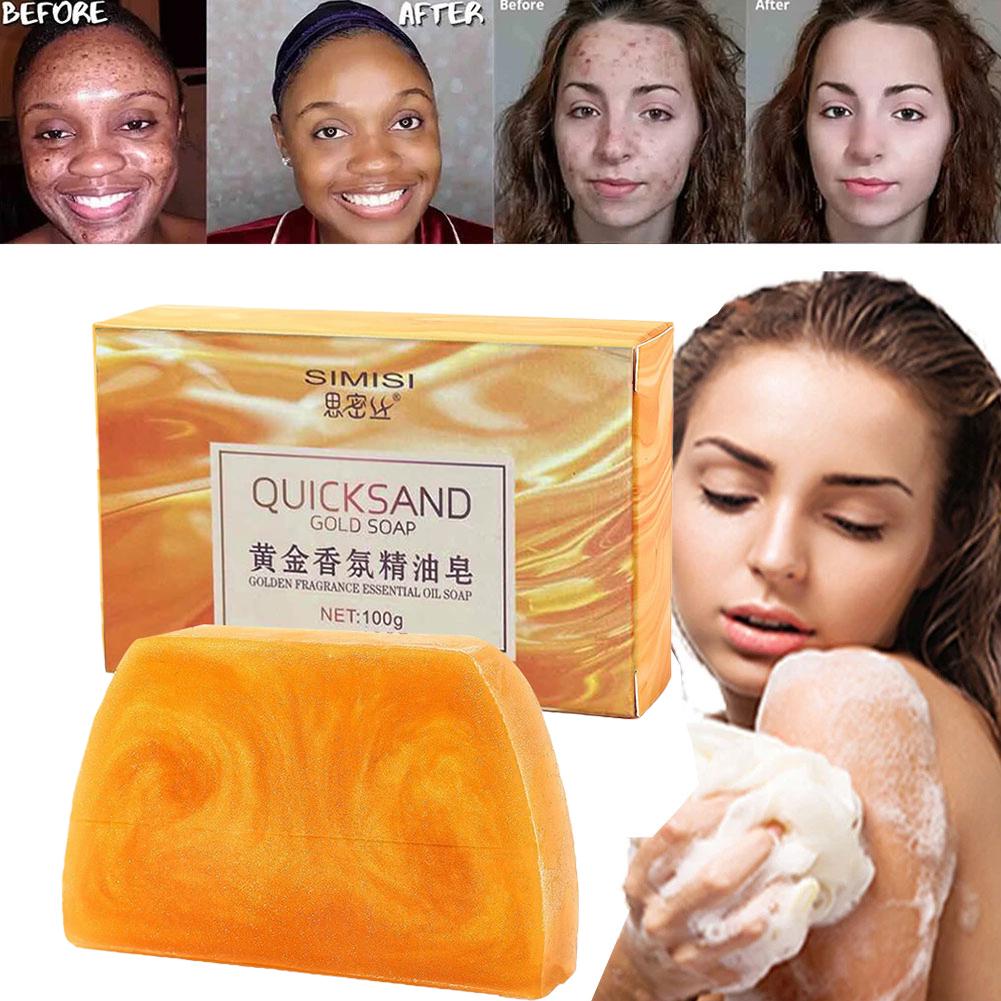 Handmade Gold Soap Trapezoidal - Luxury Skincare Essential avis et prix