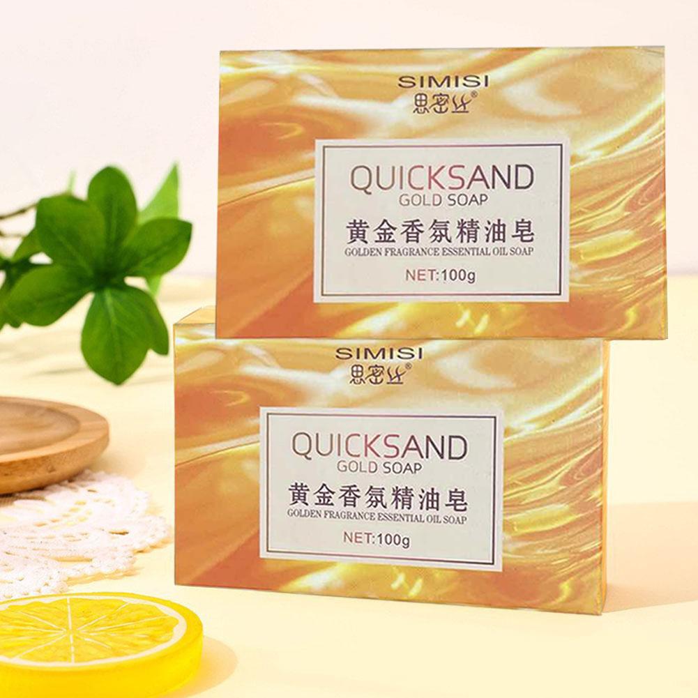 Handmade Gold Soap Trapezoidal - Luxury Skincare Essential avis et prix
