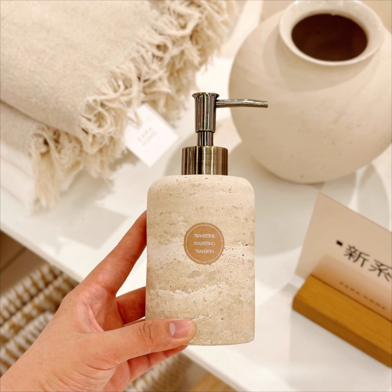 Natural Stone Lotion Dispenser - Luxury Natural Skincare avis et prix