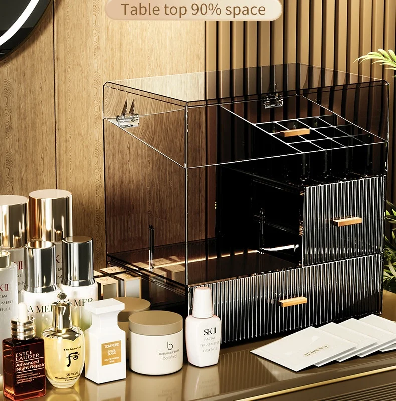 32x32x20cm Acrylic Luxury Cosm - Luxury Skincare Dupes avis et prix