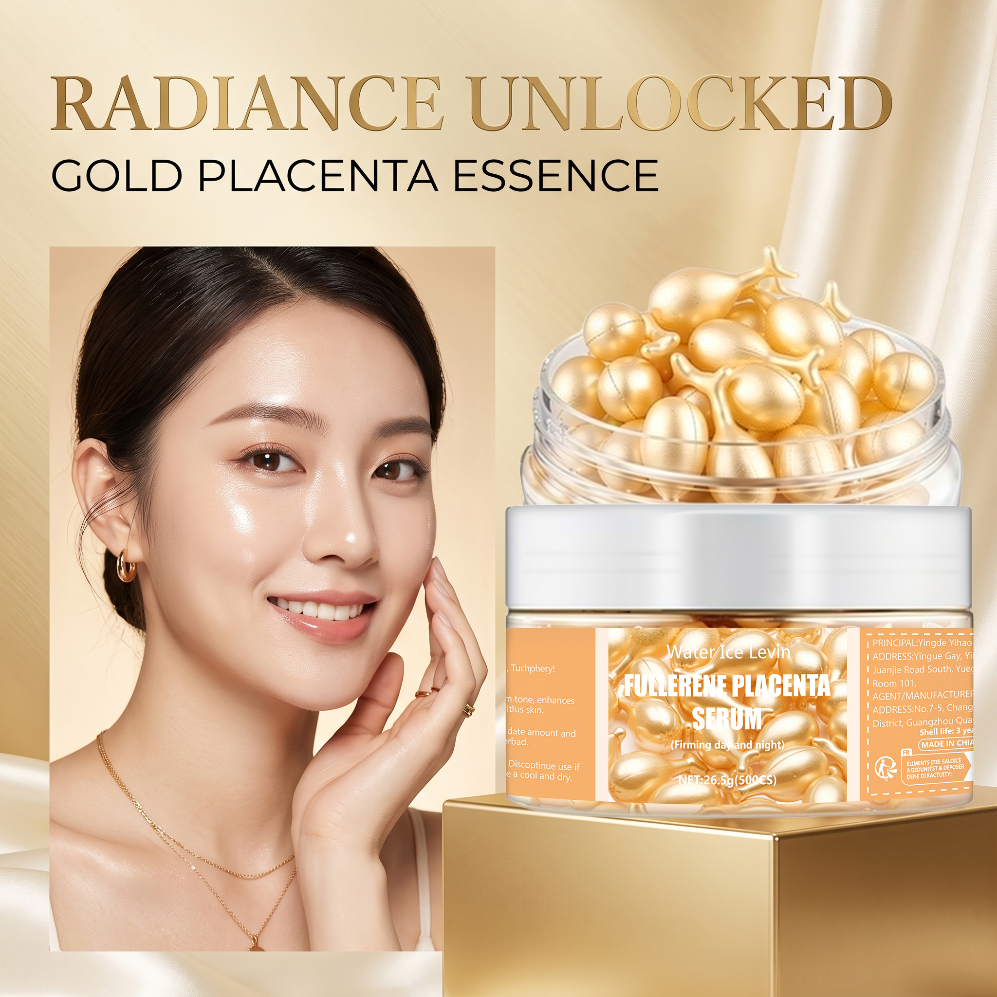 Fullerene Placenta Extract Fac - Placenta Extract Serum avis et prix