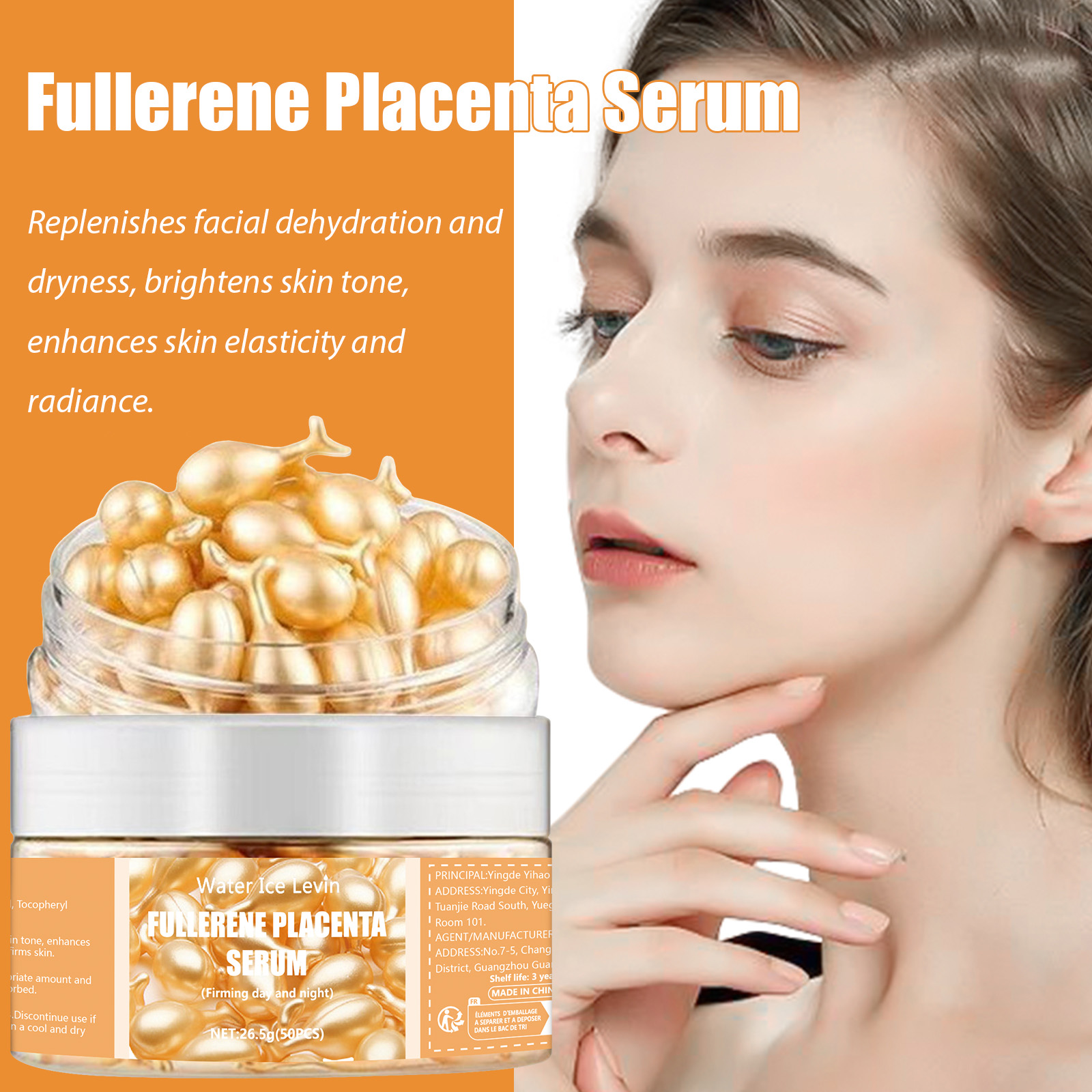 Fullerene Placenta Extract Fac - Placenta Extract Serum avis et prix