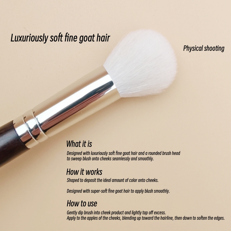 Blush Makeup Brush Powder Natu - Luxury Skincare Accessories avis et prix