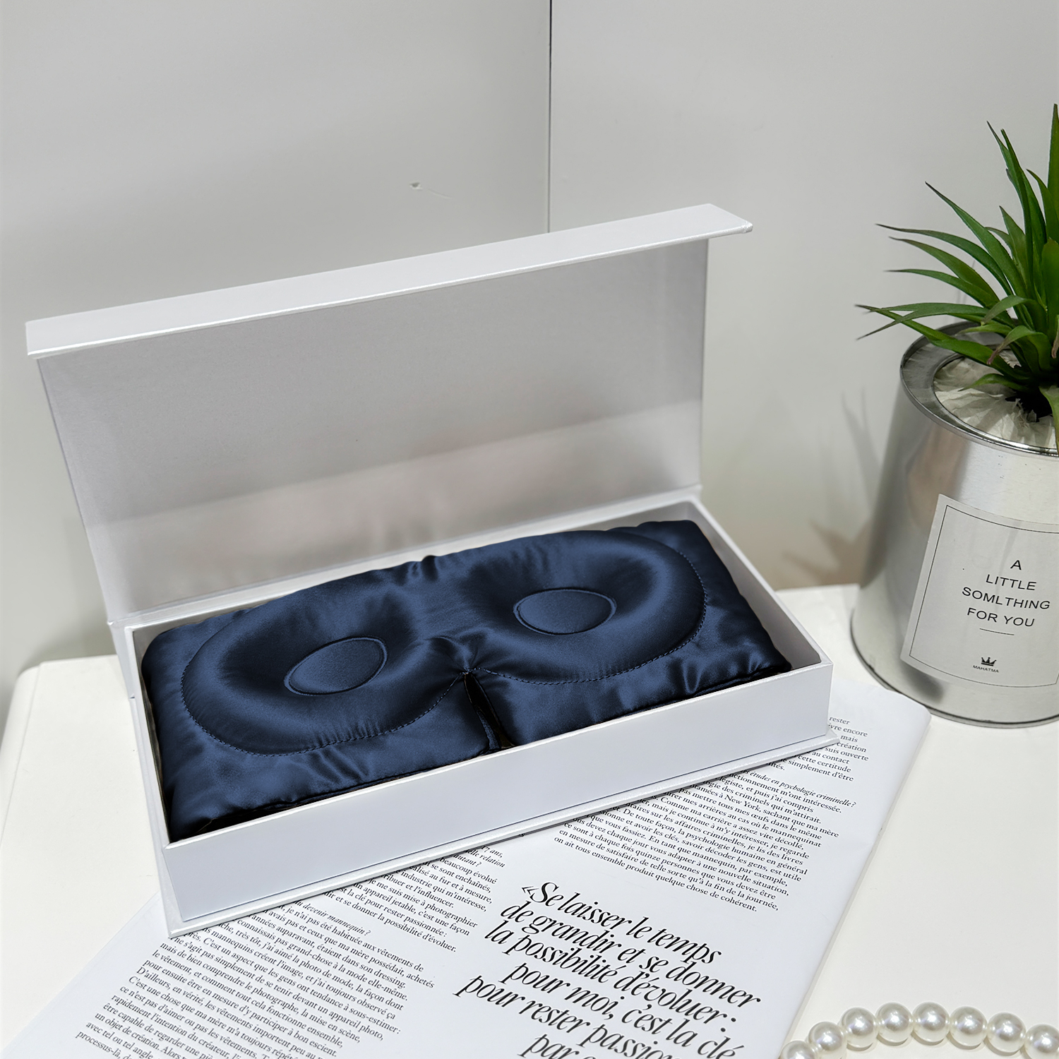 100% Natural Silk Sleep Mask F - Luxury Natural Skincare avis et prix